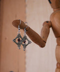 Triceratium Spécimen n°2 • Boucles d'oreilles